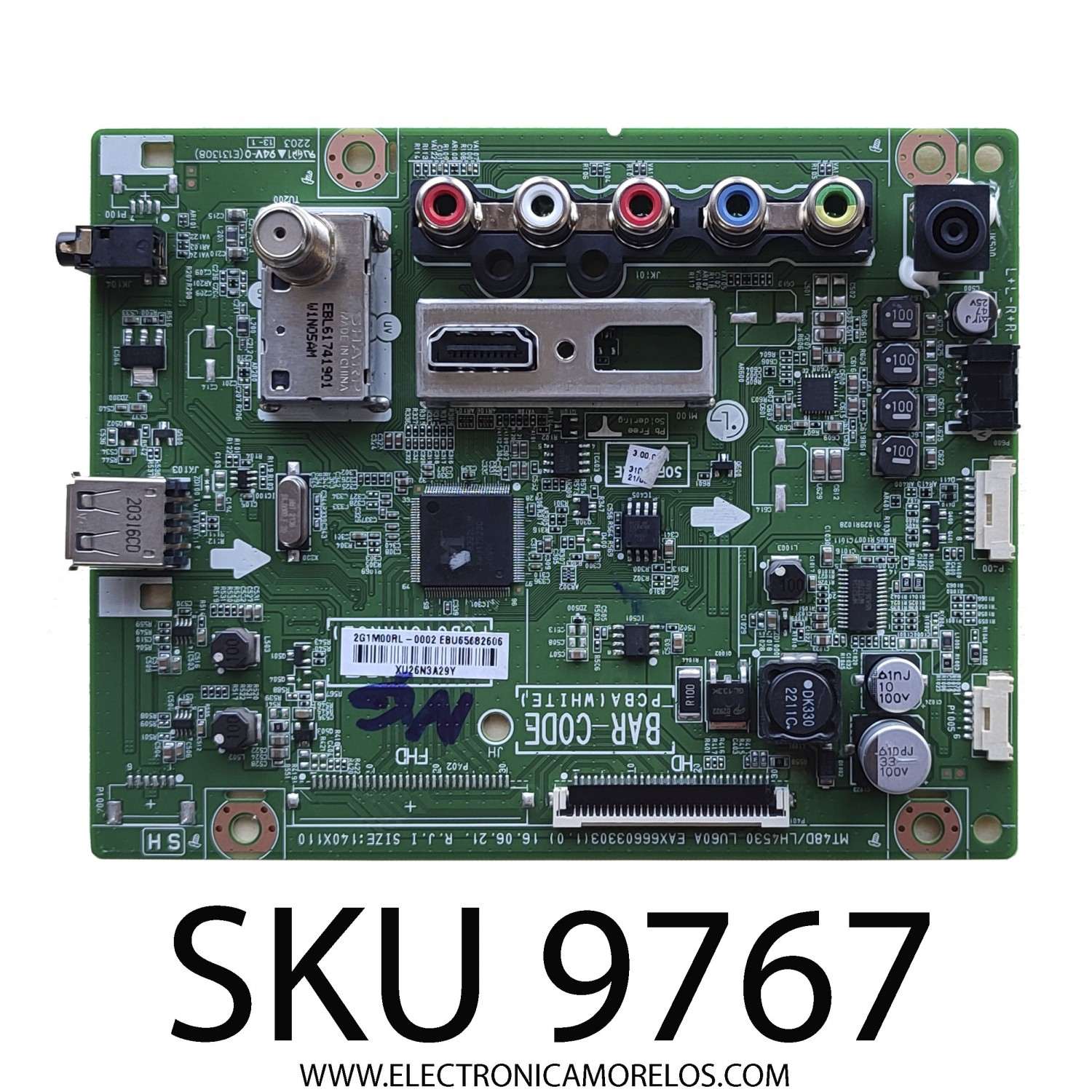 MAIN PARA TV INSIGNIA / NUMERO DE PARTE TXBCBZK005 / 715G4522-M0H-000-004K / (T)TXBCBZK00502 / PANEL T370HW03 V.N / MODELO NS-37L760A12	